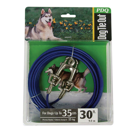 ORRVILLE Cable Dog Tie Out 30'Med Q233000099